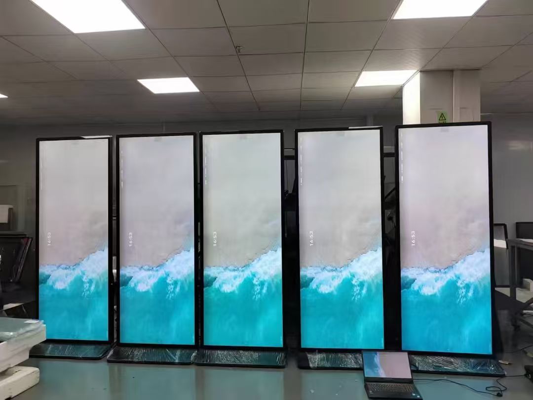 高格欣科技｜全面屏广告机开启广告新视角(图1)