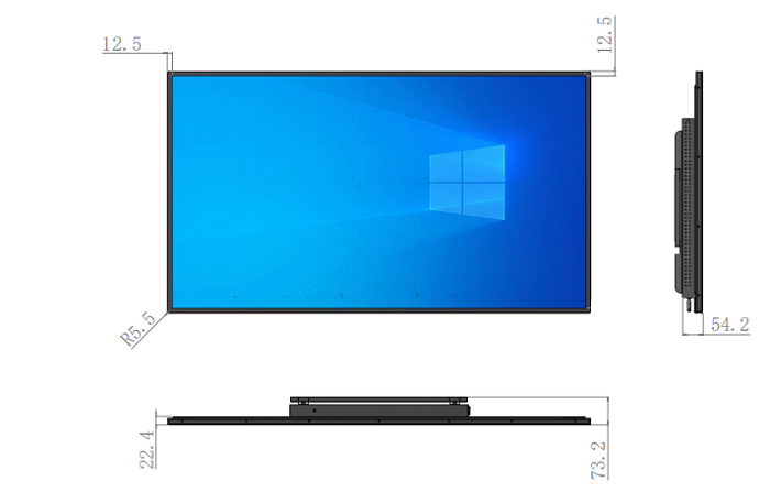 高格欣超窄边框壁挂广告机全新上市(图1)