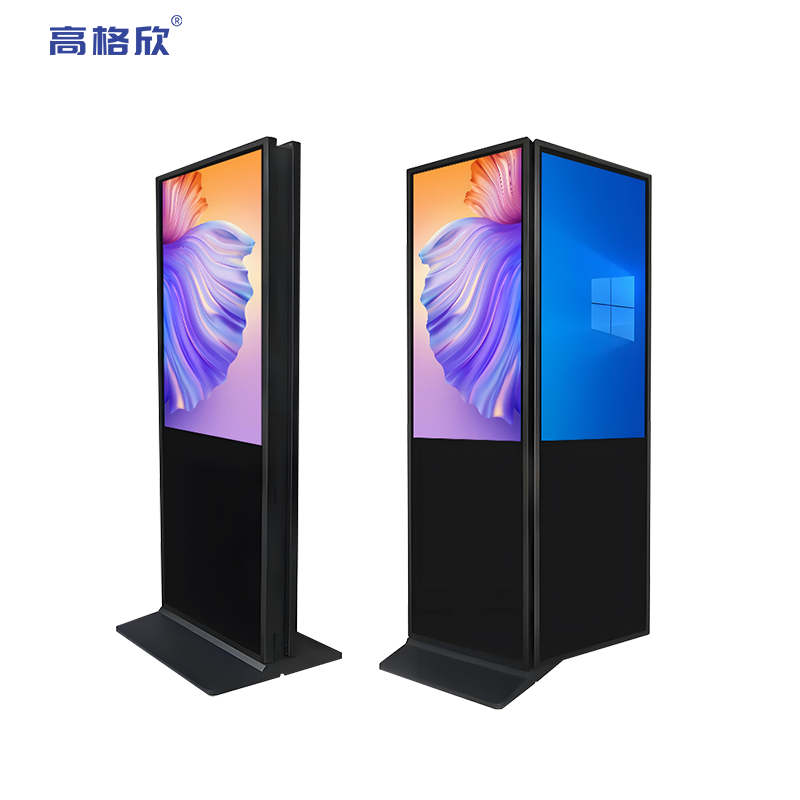 立式双面屏触摸一体机